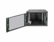 Digitus Nástěnná skříň Dynamic Basic Series - 600x600 mm (ŠxH) (černá, 9 rackových jednotek)