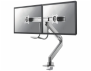 Neomounts NM-D775DX - Montážní sada - plný pohyb - pro 2 LCD displeje - stříbrná - velikost obrazovky: 10"-32" - upevnění svorkou, průchodka, upevnitelné na stůl