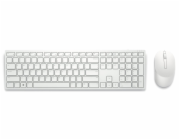 DELL KM5221W bezdrátová klávesnice a myš US/ International (QWERTY) - bílá