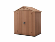 Zahradní domek Keter Darwin 6 x 4 hnědý, s podlahou