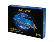 ADATA SSD 1TB LEGEND 710 PCIe Gen3x4 M.2 2280 (R:2400/ W:1800MB/s)
