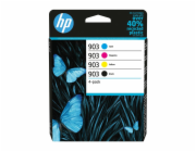 HP 903 CMYK Original Ink Cartridge 4-Pack (315 / 315 / 315 / 300 pages) blister