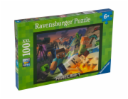 Ravensburger Childrens Puzzle  Minecraft 100 Pieces XXL