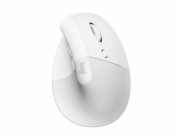 Logitech LIFT Left Vertical Ergonomic Mouse 910-006475 Logitech Lift Vertical Ergonomic Mouse - White Vertikální myš, optická, 6 tlačítek, bezdrátová, Bluetooth