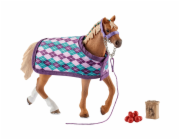 Schleich Horse Club        42360  English Thoroghbred with blanket