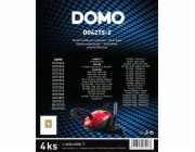 Sáčky do vysavače 4 ks - textilní, 4 l - DOMO DO42TS-2