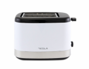 Toustovač Tesla, TS300BWX, na 2 plátky, 7 stupňů opékání, 800 W