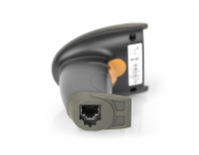 DIGITUS Ruční skener čárových kódů 1D obousměrný 200 skenů/s, 2 m kabel USB-RJ45