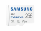 SAMSUNG PRO Endurance MicroSDXC 256GB + SD Adaptér / CL 1...