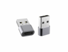 PremiumCord USB redukce USB C - USB2.0 A (F/M)