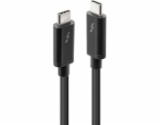 Lindy Kabel Thunderbolt 3, 20 Gbit/s (černý, 1 metr)