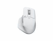 Logitech bezdrátová myš MX Master 3s - USB-C/ 8000dpi/ Logitech Flow/Bolt/7 tlačítek/tichá - bílo šedá