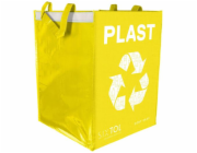 SIXTOL Taška na tříděný odpad SORT EASY PLASTIC, 30x30x40cm, 36l SIXTOL