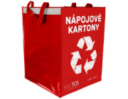 SIXTOL Taška na tříděný odpad SORT EASY CARTON, 30x30x40cm, 36l SIXTOL