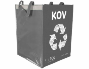 SIXTOL Taška na tříděný odpad SORT EASY METAL, 30x30x40cm, 36l SIXTOL