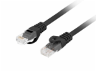 LANBERG Patch kabel CAT.6 UTP LSZH CU 10M černý Fluke Pas...