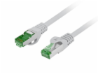Patchcord kat.7 S / FTP LSZH CU 0,5m šedá náhoda prošla