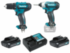 Makita CLX224X Aku sada DF333DZ+TD110DZ+2xaku+kufr Li-ion...