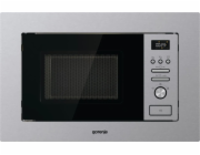 Gorenje BM201AG1X Nerezová ocel Mikrovlnná trouba s grilem Vestavěné 20 l 800 W