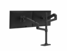 ERGOTRON LX Dual Stacking Arm, Tall Pole, Matte Black ,st...