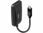 Lindy USB převodník, USB-C samec > DisplayPort samice