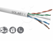 Instalační kabel Solarix UTP, Cat6, drát, PVC, box 100m SXKD-6-UTP-PVC