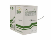 Instalační kabel Solarix UTP, Cat5E, drát, PVC, box 100m SXKD-5E-UTP-PVC