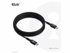 Club3D kabel USB-C, Oboustranný USB-IF Certifikovaný data...