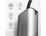 AXAGON ADE-25RC USB-C 3.2 Gen 1 - 2.5 Gigabit Ethernet síťová karta, Realtek 8156, auto install, šedá