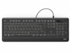 HAMA klávesnice KC-550/ drátová/ podsvícená/ USB/ CZ+SK/ ...