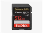 SanDisk SDXC karta 512GB Extreme PRO (200 MB/s Class 10, UHS-I U3 V30)