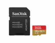 SanDisk Extreme 128 GB MicroSDXC UHS-I Třída 10