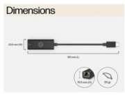 HP USB-C to RJ45 Adapter EURO - ADAPTER