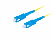 LANBERG optický patch cord SM SC/UPC-SC/UPC simplex 5m LSZH G657A1 průměr 3mm, barva žlutá