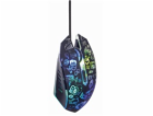 GEMBIRD myš MUS-6B-GRAFIX-01, černá s grafickým potiskem,...