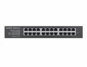 Zyxel GS1900-24E 24-port Desktop Gigabit Web Smart switch: 24x Gigabit metal, IPv6, 802.3az (Green), fanless, rack kit