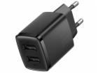 Nabíječka Baseus USB-A x2 10,5W černá