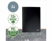 LEITZ Ekologická katalogová kniha  RECYCLE A4, PP, 40 kapes, černá