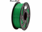 XtendLAN PLA filament 1,75mm průhledný zelený 1kg