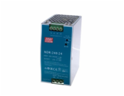 MEANWELL NDR-240-24 Prům. nap. zdroj 24V 10A