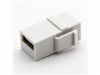 PremiumCord USB propojka USB2.0, pro instalaci do keyston...