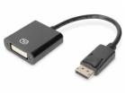 Digitus DisplayPort auf DVI Adapter / Konverter (schwarz)