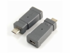 PremiumCord USB redukce Mini 5 PIN/female - Micro USB/male