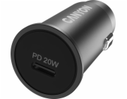CANYON auto nabíječka C-20, 1x USB-C (PD 20W), vstup 12V-24V