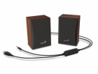 GENIUS repro SP-HF380BT/ 2.0/ Bluetooth/ 3W/ dřevěné/ bar...
