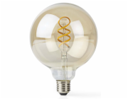 NEDIS Wi-Fi chytrá LED žárovka s vláknem/ E27/ G125/ 4,9W/ 230V/ 360lm/ teplá až studená bílá/ 1800 - 6500K/ stmívatelná
