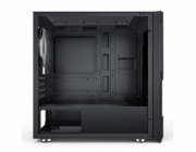 EVOLVEO M5, case mATX, průhledná bočnice, černá