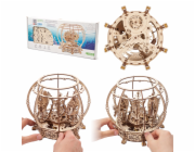 Ugears 3D dřevěné mechanické puzzle Mechanické akvárium