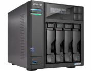 Asustor NAS AS6704T / 4x 2,5"/3,5" SATA III/ Celeron N5105 2.0 GHz/ 4GB/ 2x 2.5GbE/ 4x M.2/ PCIe / 2x USB 3.2/ HDMI+IR