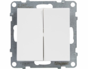 Suna Double White Candlestick 10AX 250V Automatická svorka 721105